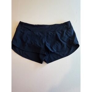 lululemon athletica Navy Blue Athletic Running Shorts